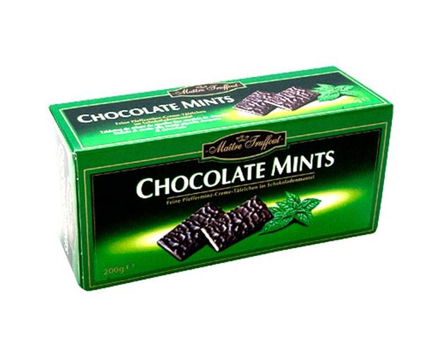 Chocolate Mints Maitre Truffout 200 Grs 